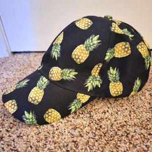 Pineapple baseball hat